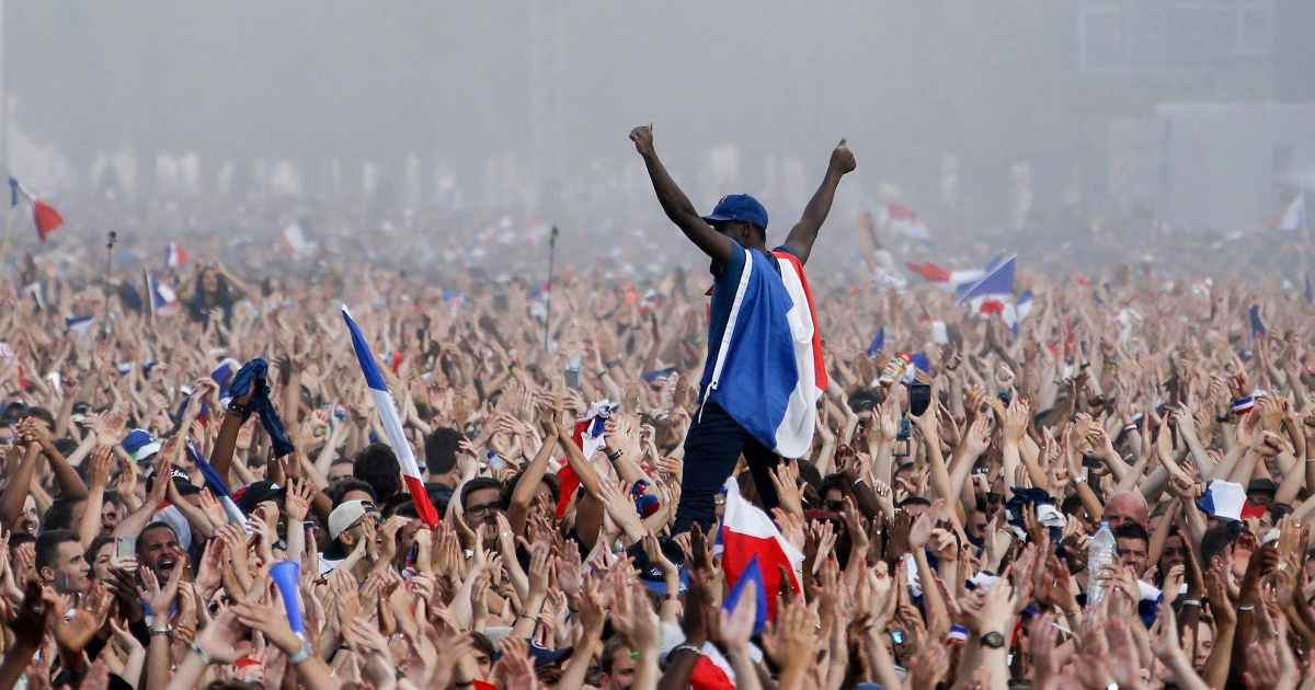 Celebran a Francia © FIFA World Cup/Facebook