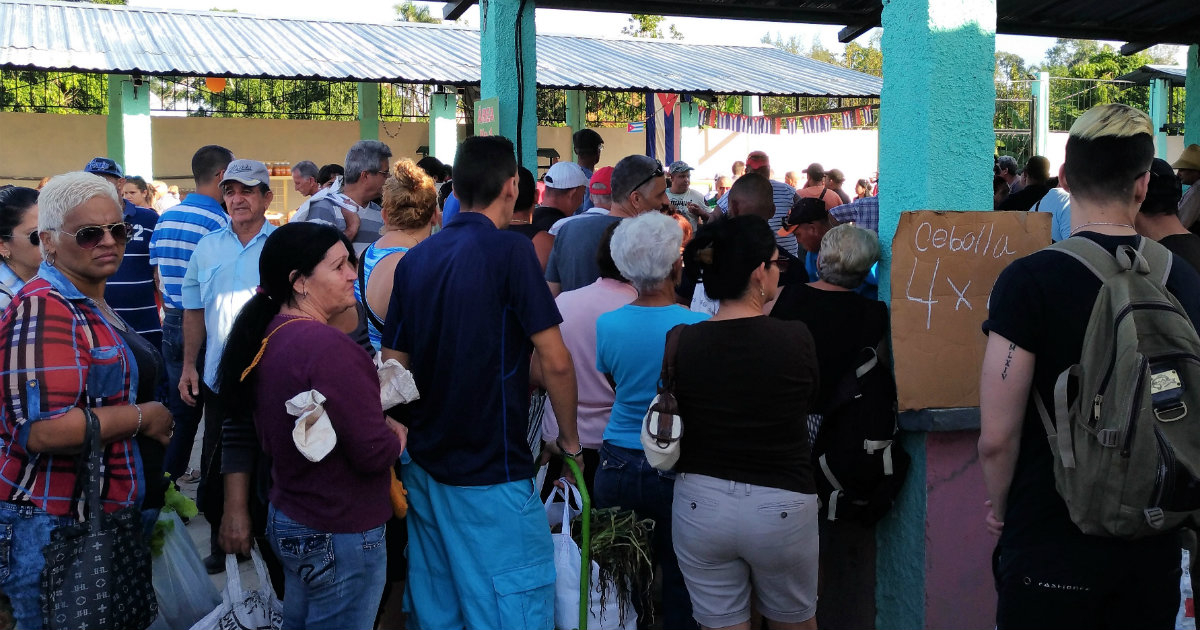 Los Pilongos, principal punto de venta de productos agropecuarios en Villa Clara © CiberCuba