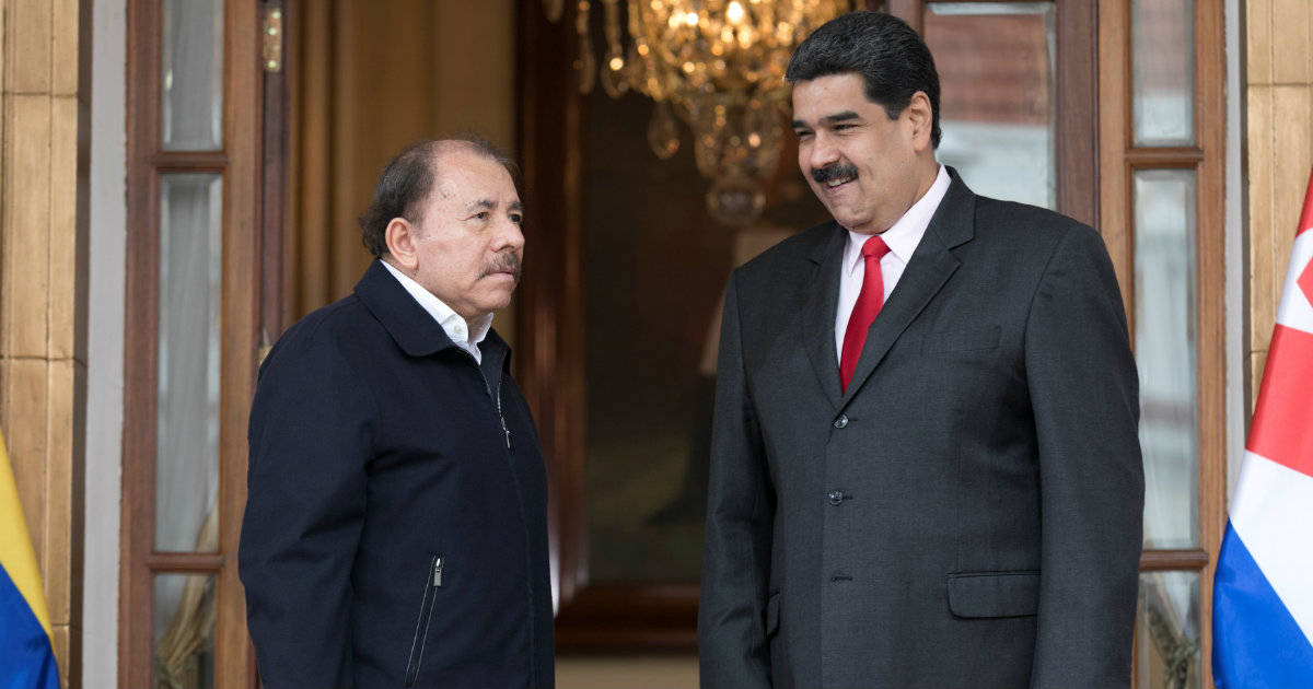 Daniel Ortega y Nicolás Maduro © REUTERS/Marco Bello