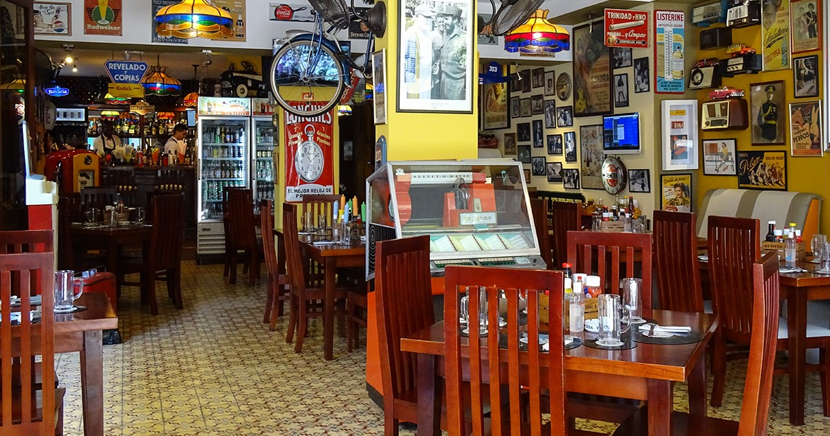 Restaurante La Vitrola © CiberCuba