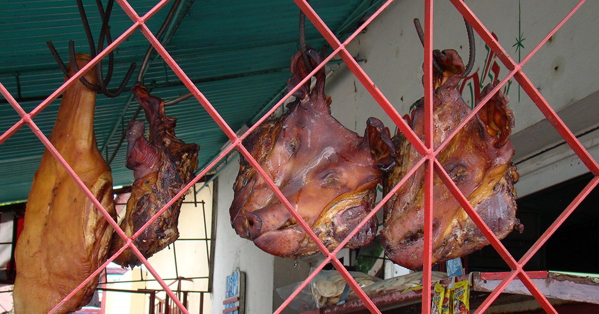 Carne de cerdo en Cuba © CiberCuba