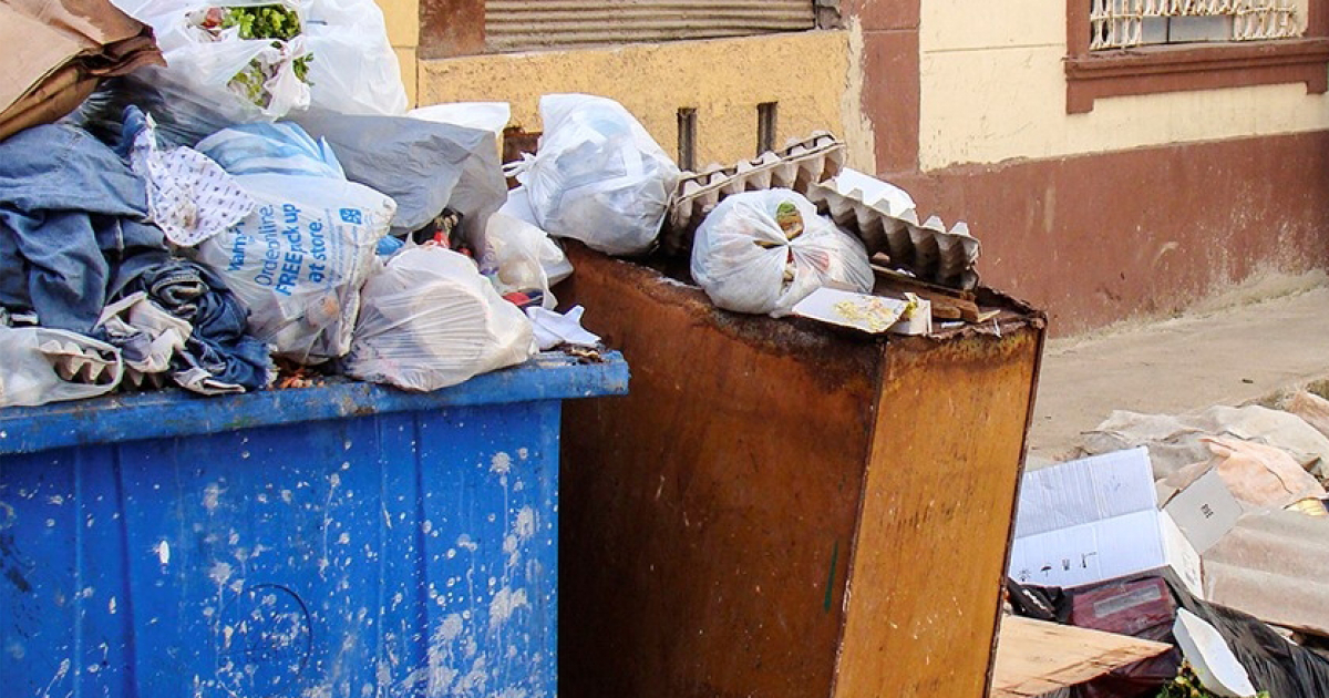 Contenedor de basura (Imagen de Archivo) © CiberCuba