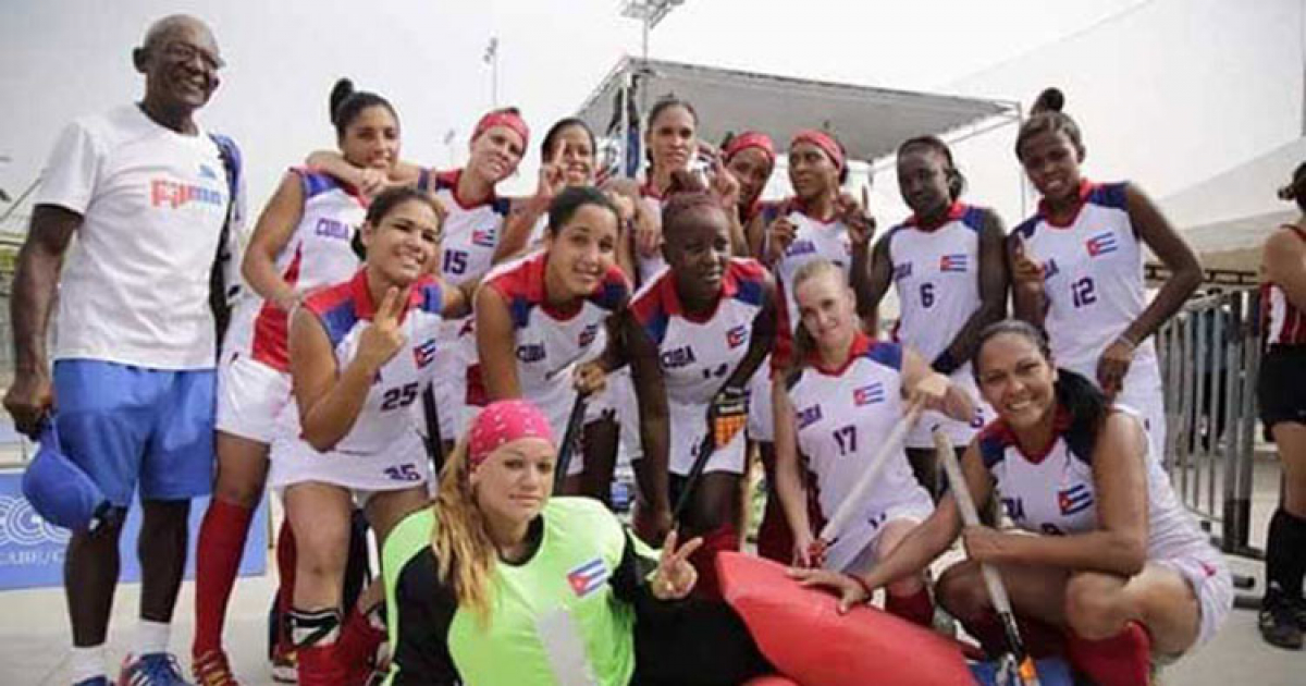Selección cubana de hockey femenino © Tiempo21