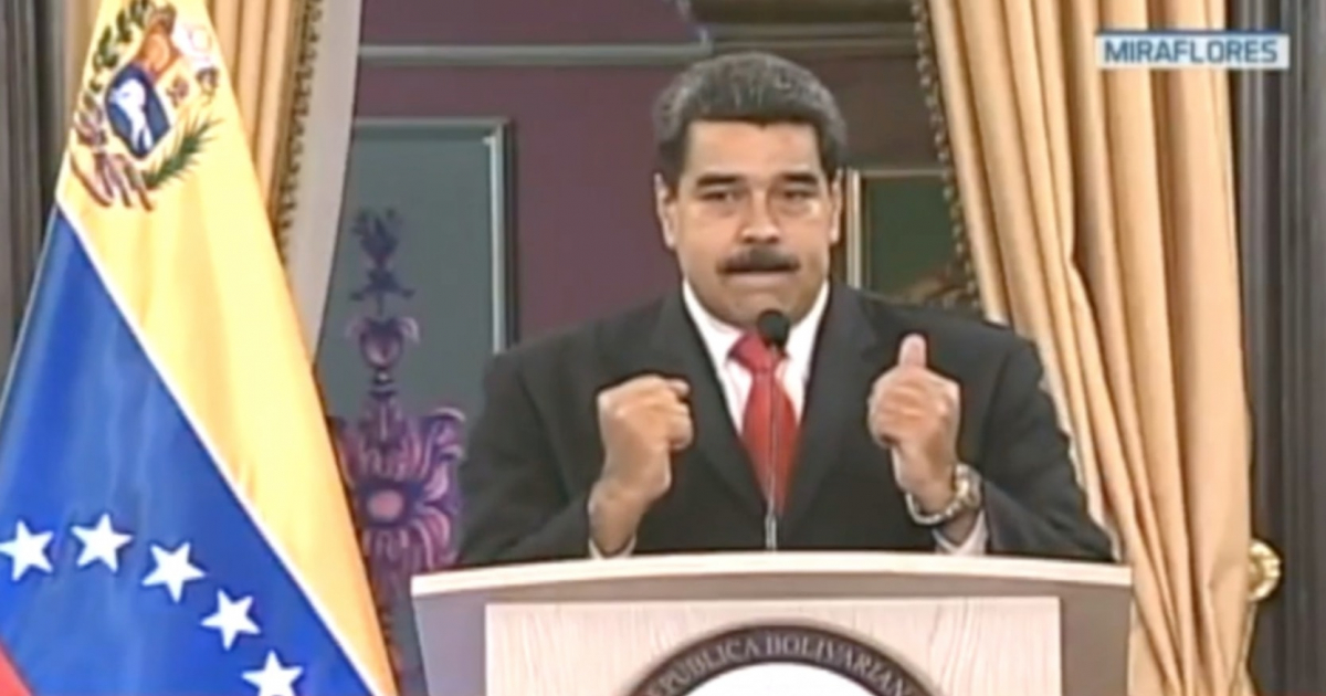 Nicolás Maduro © Captura de video Twitter