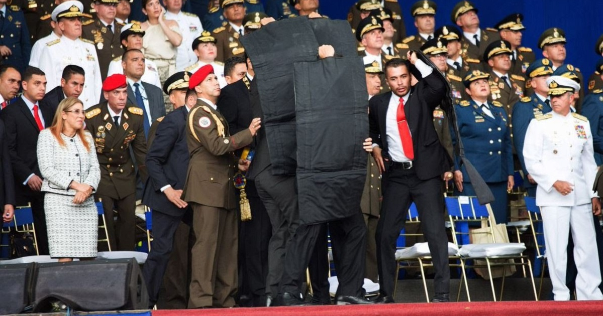 Supuesto atentado contra Nicolás Maduro © Luis Almagro/Twitter