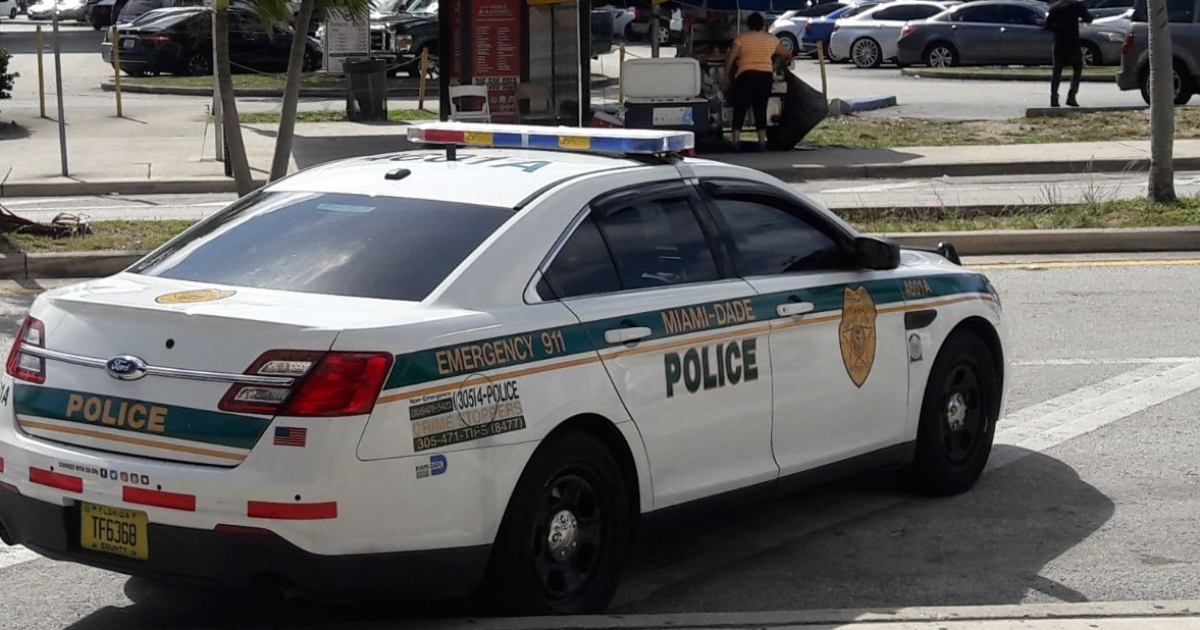 Policía de Miami-Dade © CiberCuba