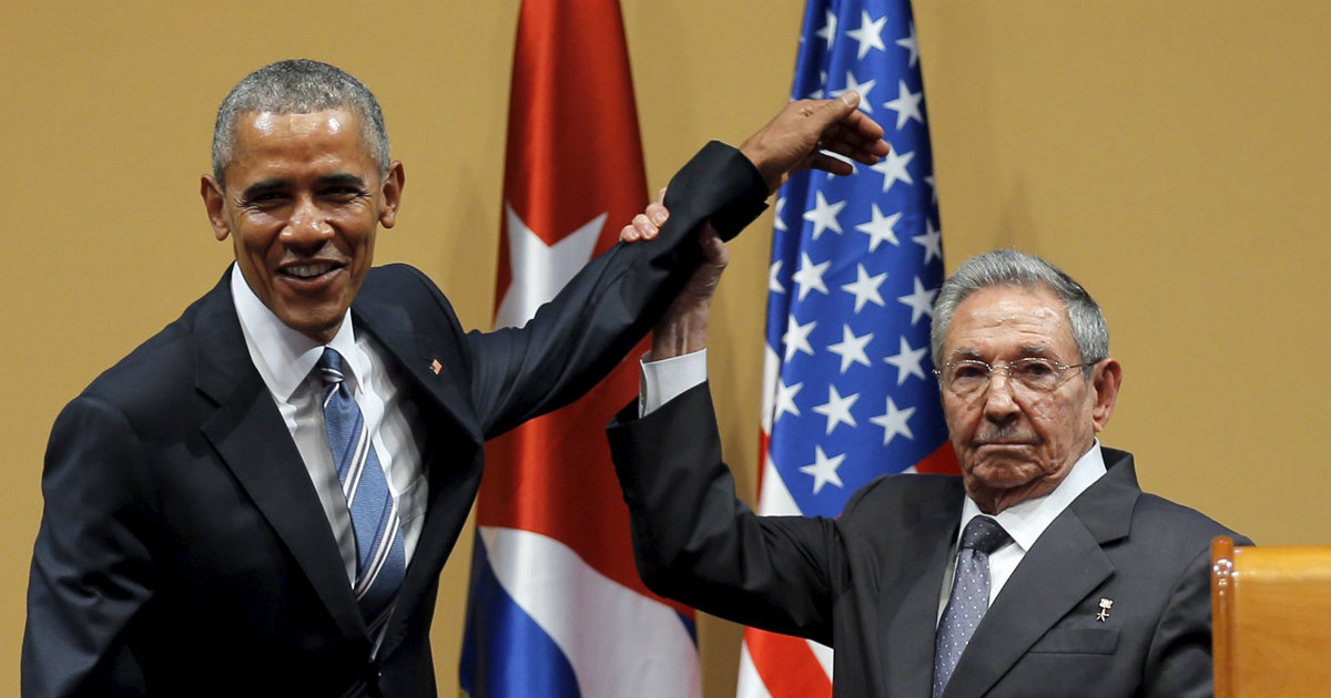 Barack Obama y Raúl Castro en La Habana © REUTERS/Carlos Barria