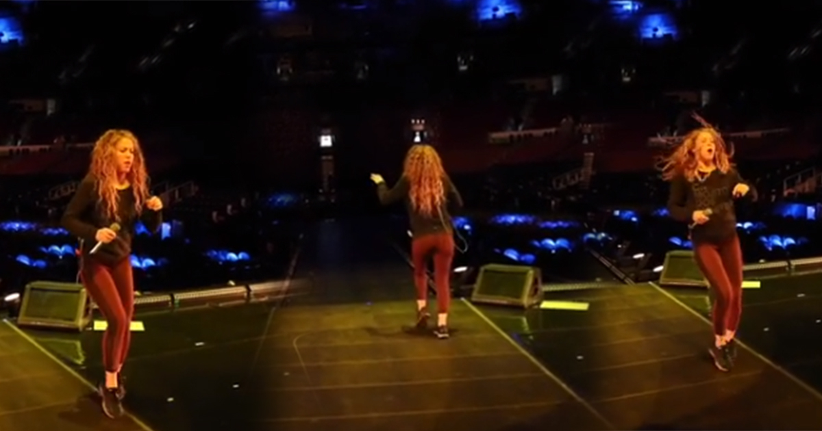 Shakira bailando salsa © Instagram / Shakira