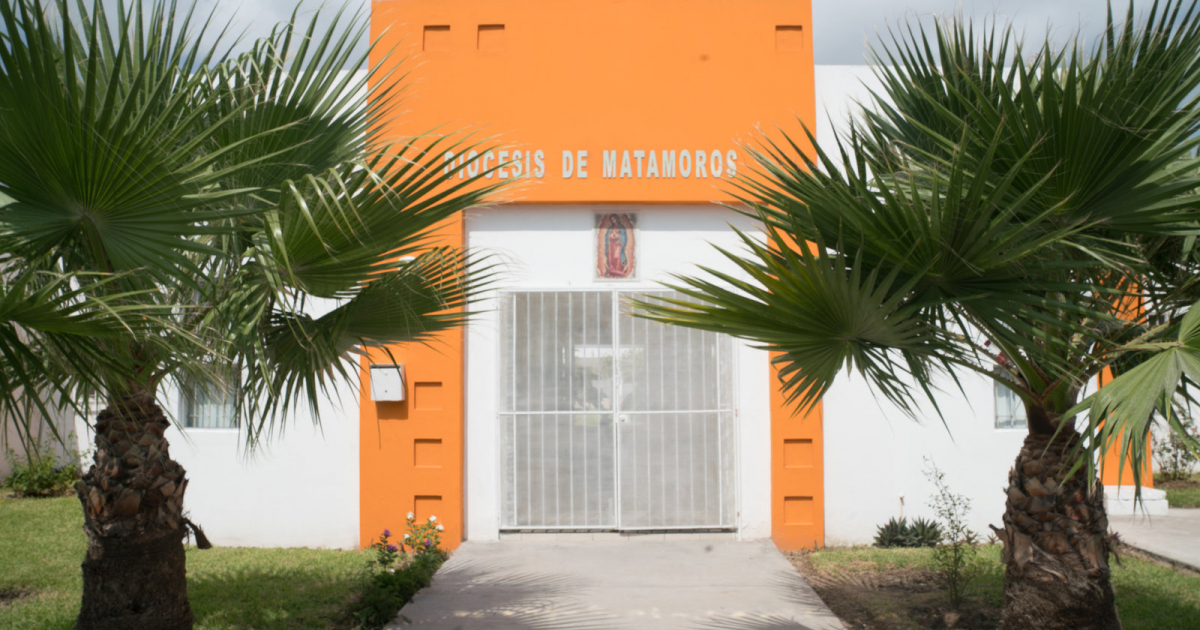 Casa del Migrante en Matamoros © Twitter / NPR