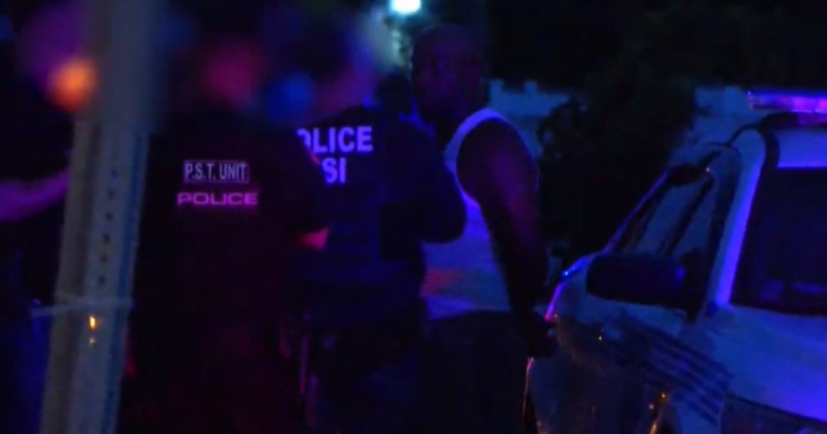 Policía de Miami © Captura de video Telemundo