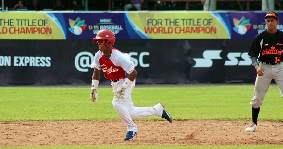 Selección cubana de béisbol sub-15 © WBSC
