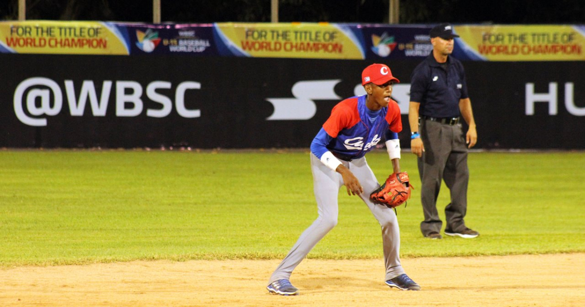 Cuba, en el mundial sub-15 © Béisbol cubano / Wbsc