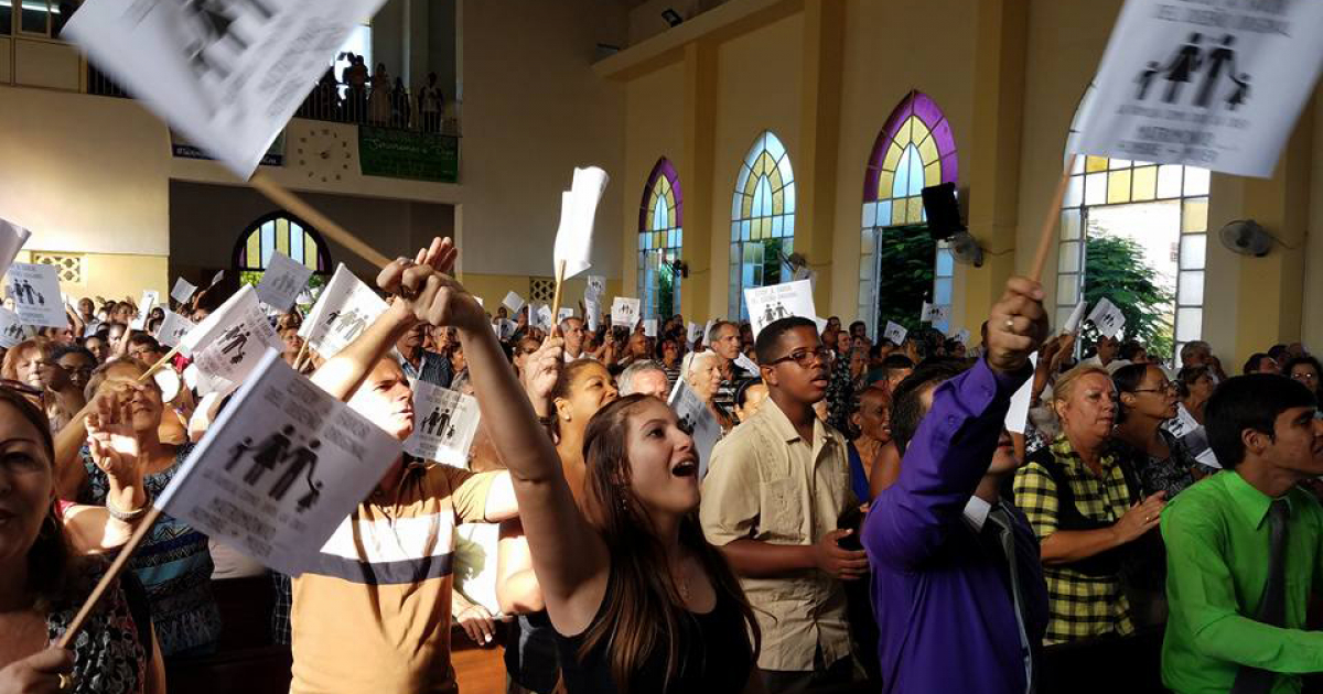 Religiosos, contra el matrimonio igualitario. © Facebook / Iglesia Metodista En Cuba