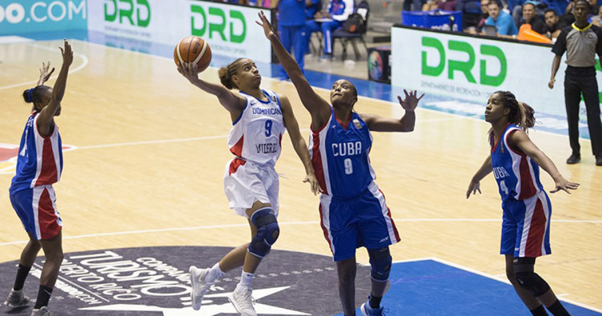 Cuba vs República Dominicana © FIBA