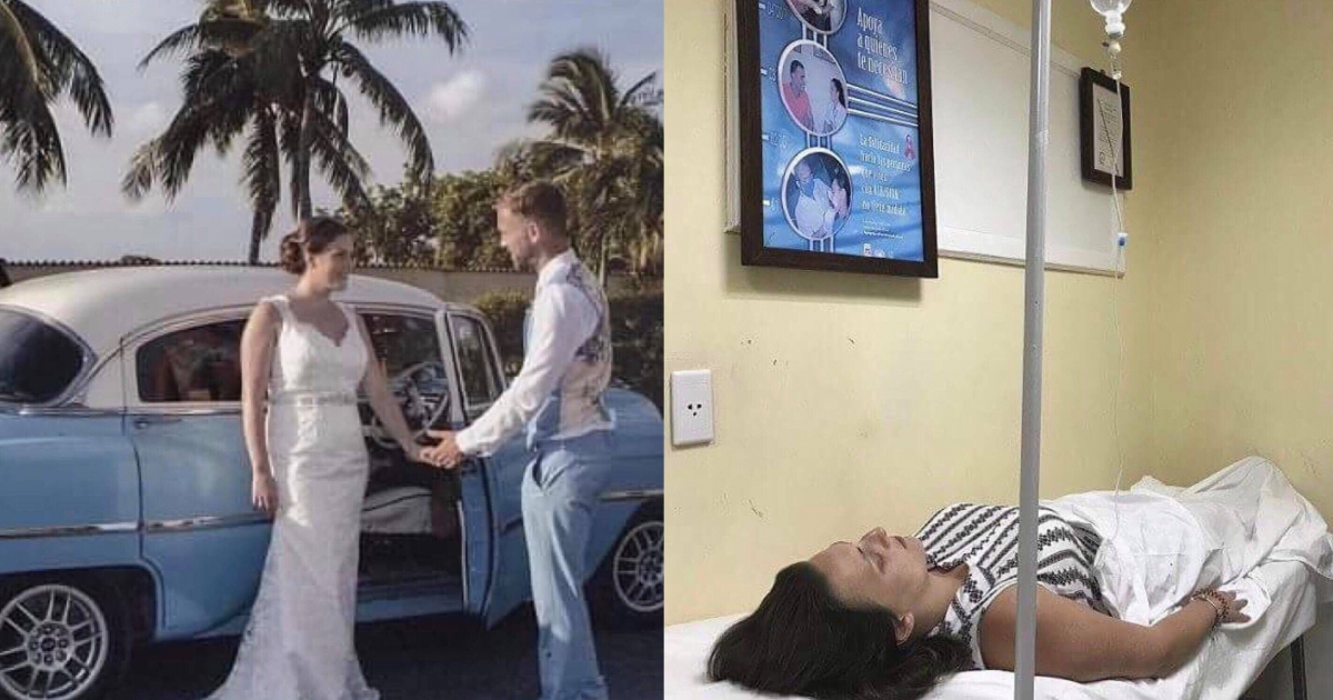 Pareja británica que viajó a Cuba para casarse © Daily Mail
