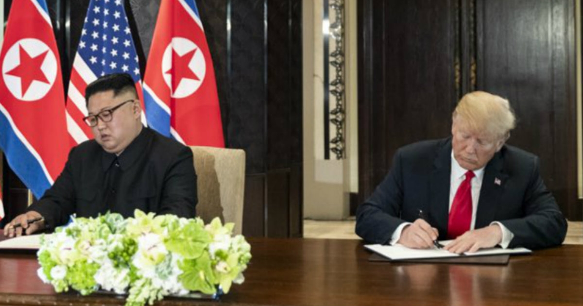 Donald Trump y Kim Jong Un © Donald Trump / Twitter