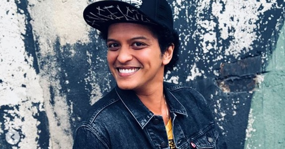 Bruno Mars © Instagram del artista