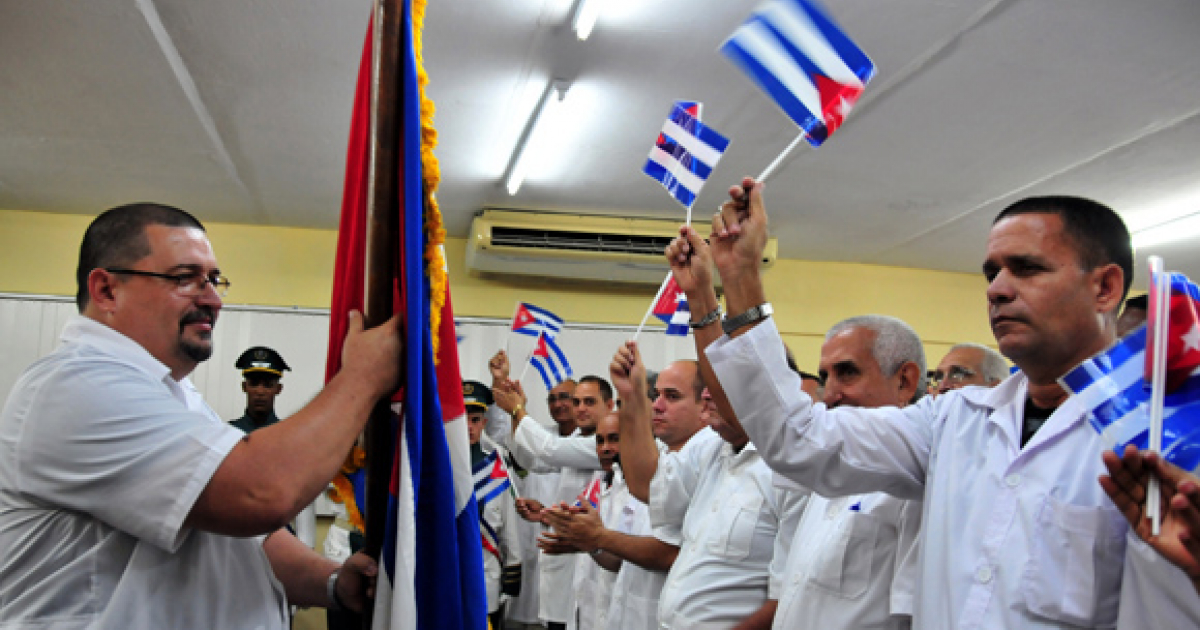 Brigada de médicos cubanos (Imagen de Archivo) © Cubadebate