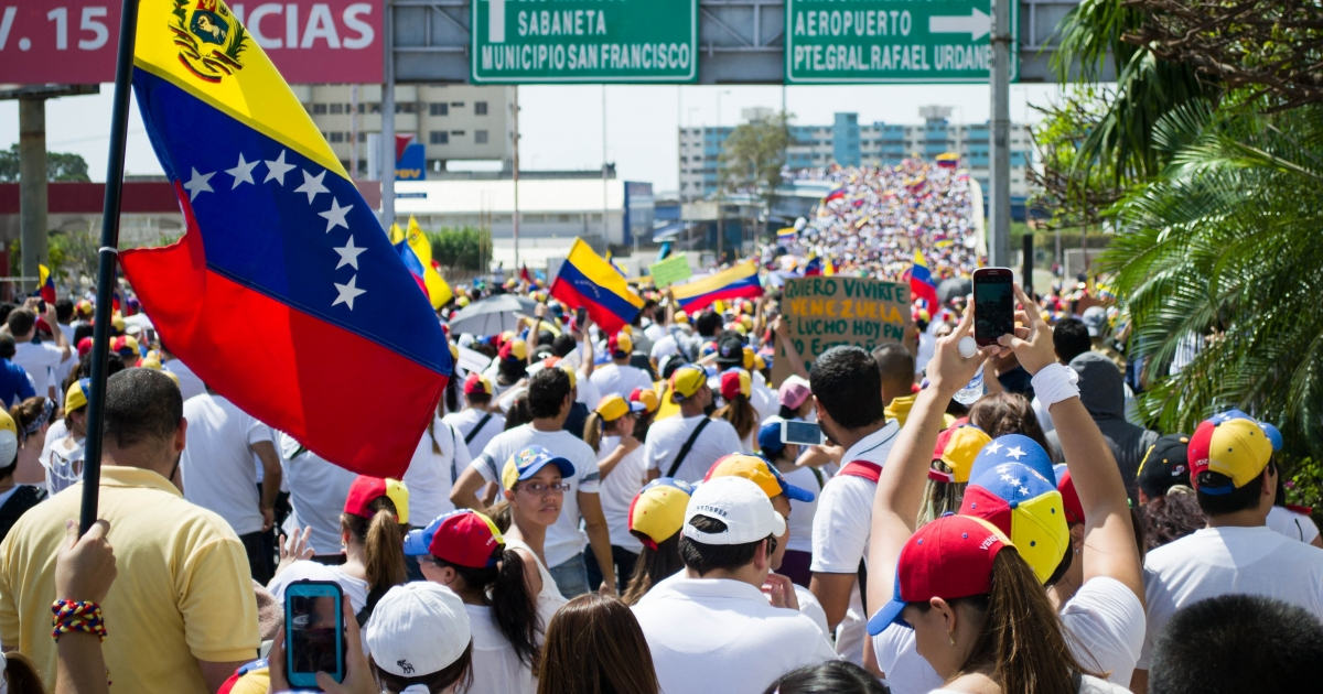 Éxodo de venezolanos. © Wikipedia.