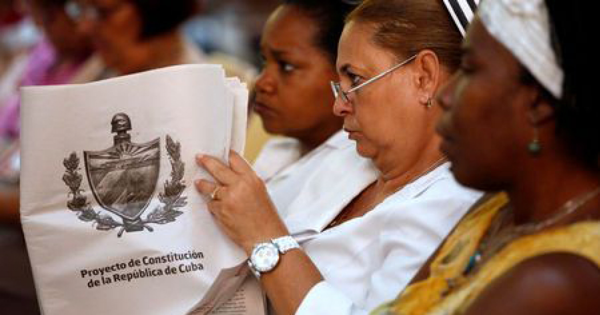 Proyecto de la Constitución © Cubadebate