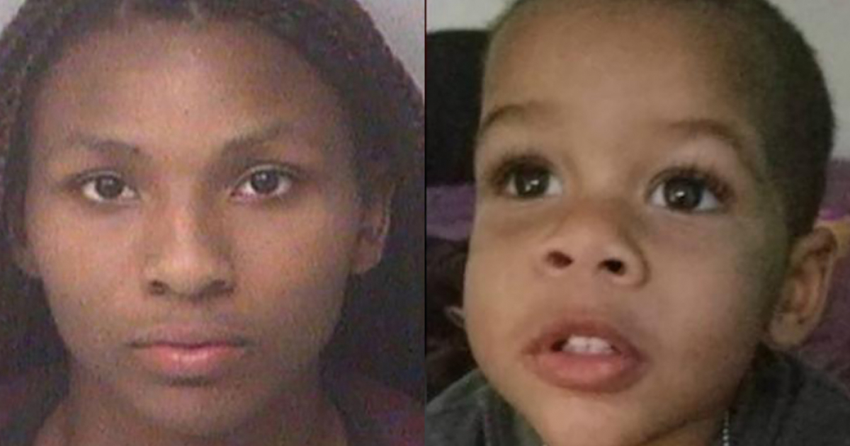 Charisse Stinson y su hijo de dos años © Imagen de la Policía