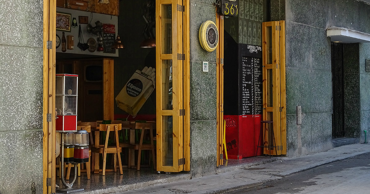 Restaurante en la calle Lamparilla 361 © CiberCuba