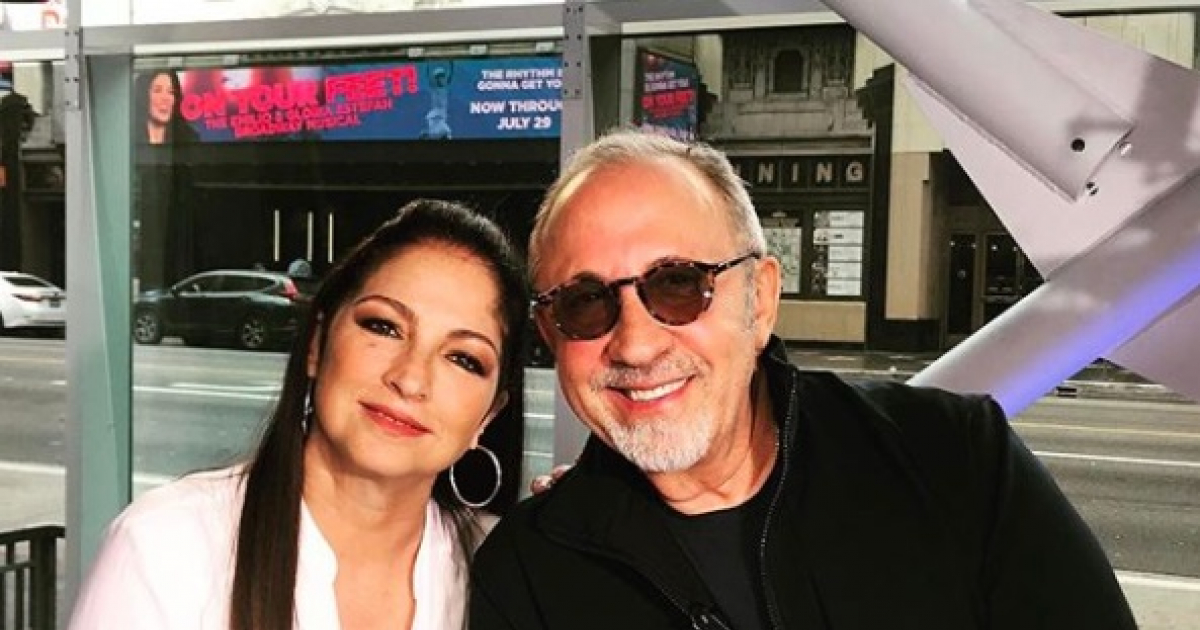 Gloria y Emilio Estefan posan juntos en una imagen de archivo © Instagram / Gloria Estefan