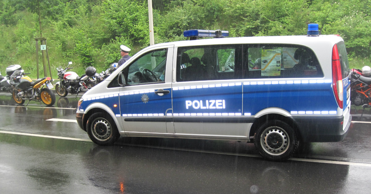 Auto policial en Alemania en una imagen de archivo © Wikimedia Commons