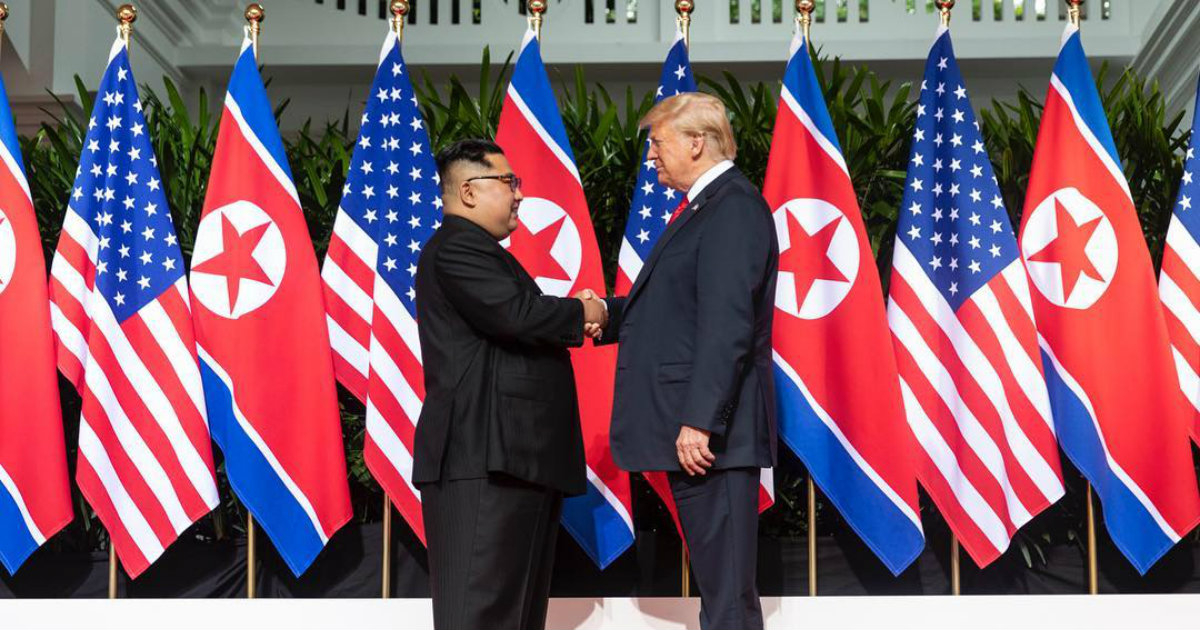 Donald Trump y Kim Jong-un © Instagram/ White House