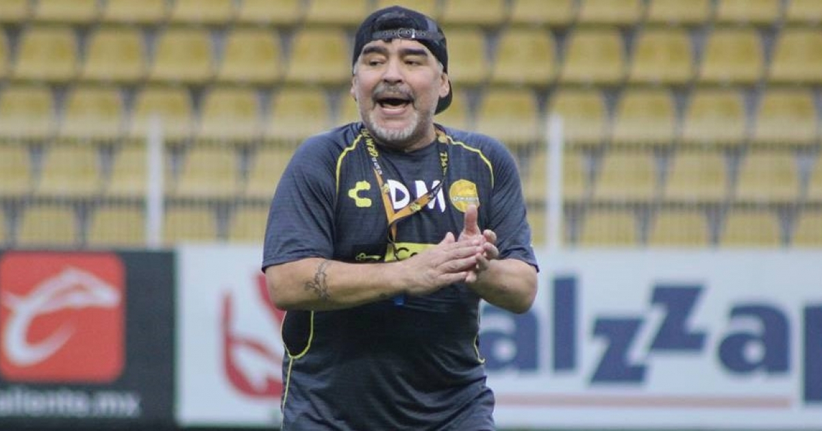 Diego Armando Maradona © Dorados de Sinaloa/ Facebook