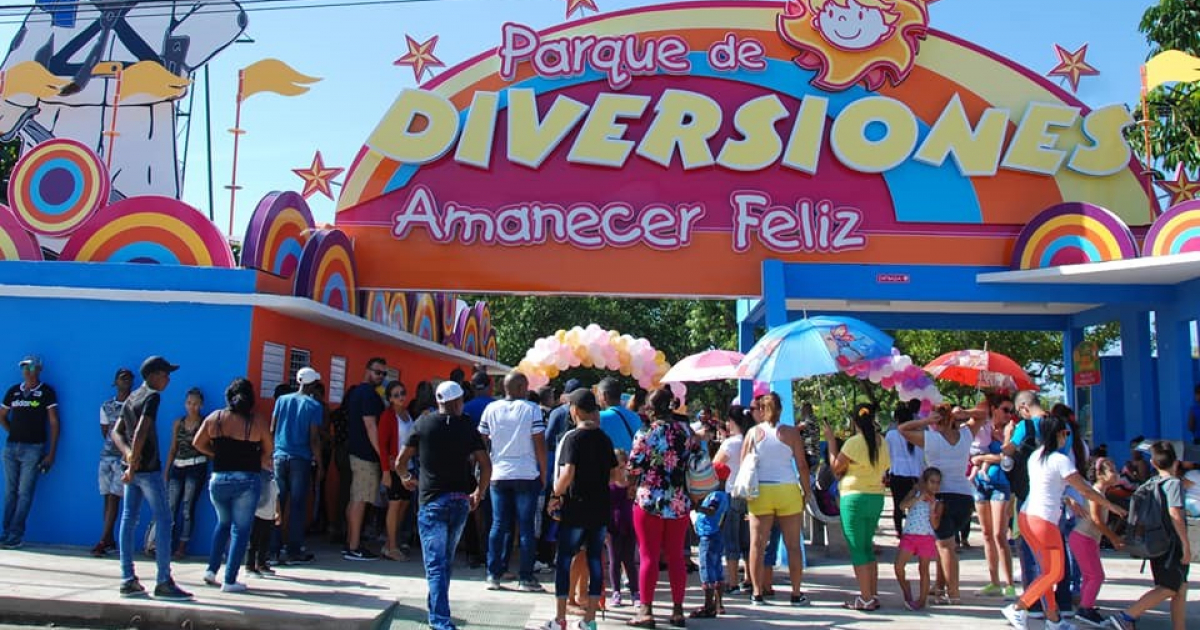 Parque de diversiones "Amanecer Feliz" de Cienfuegos © Facebook/ Patricio Chaviano del Sol