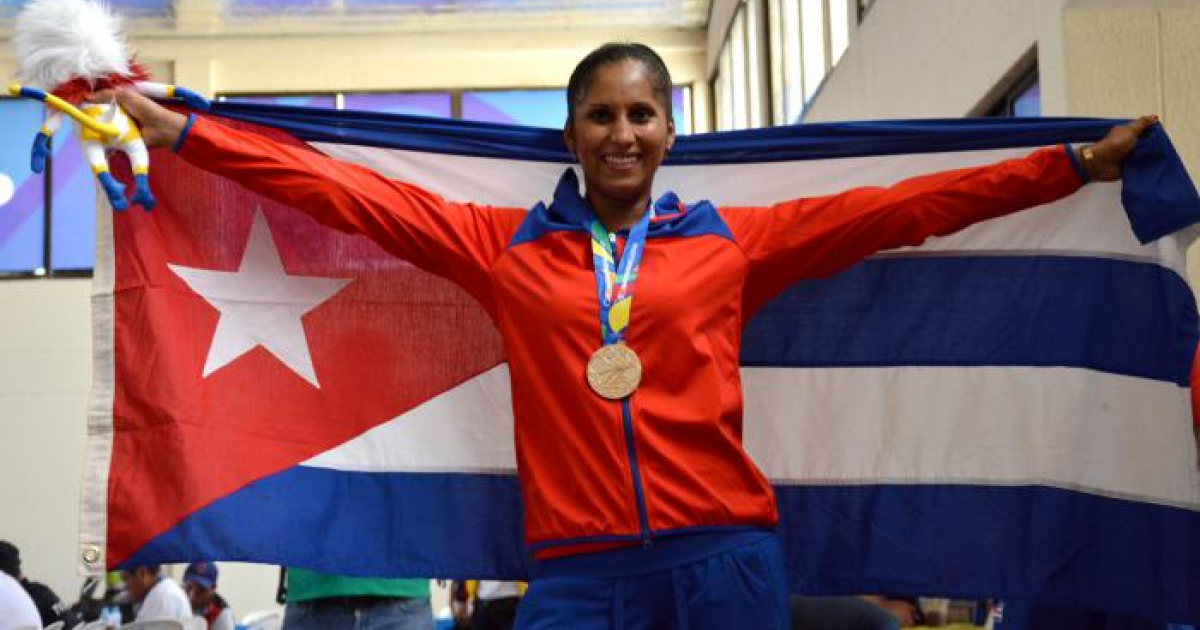 Cirelys es la mejor karateca cubana del momento © Cirelys/Kárate/Granma
