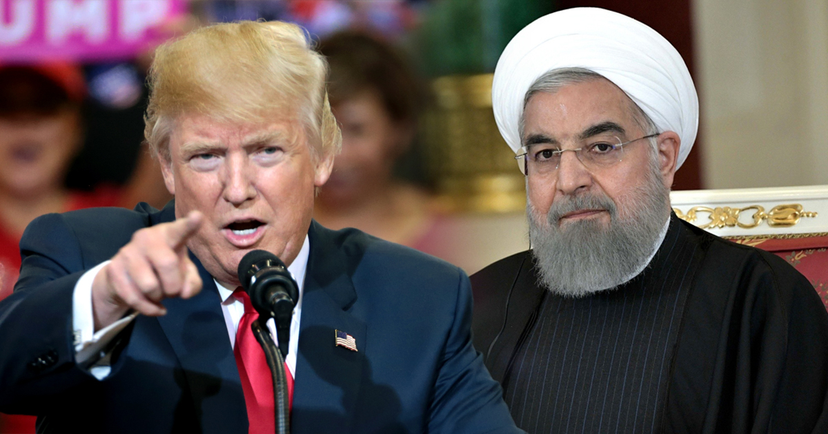 Donald Trump y Hassan Rouhani © Collage con fuentes: GageSkidmore y Wikimedia Commons