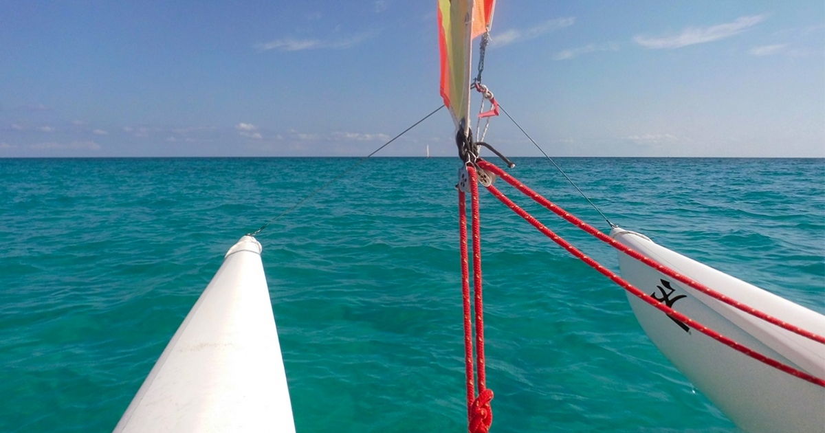 Catamarán en Varadero © CiberCuba