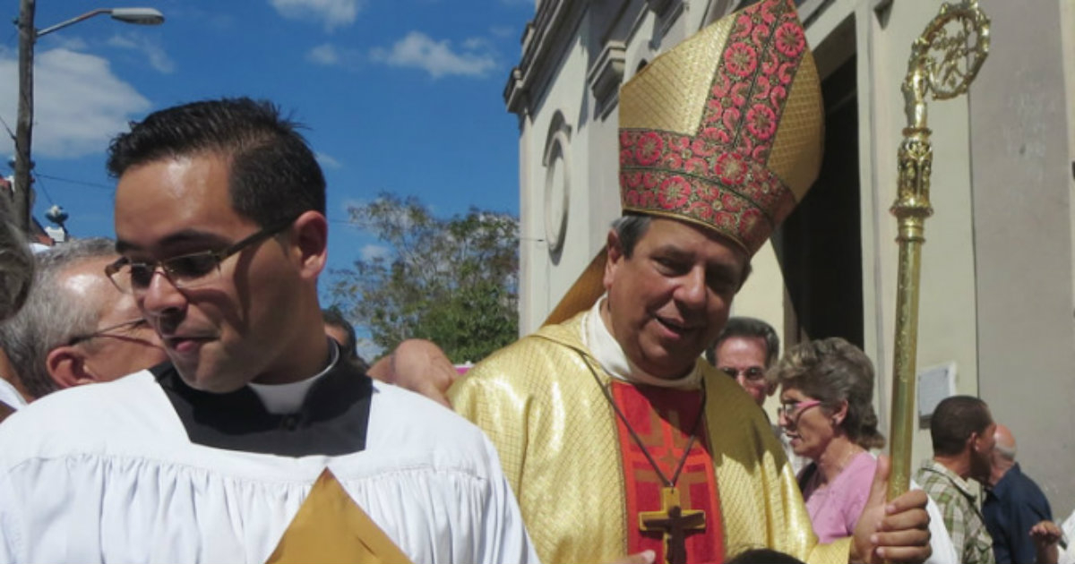 El arzobispo de Camagüey, Wilfredo Pino Estévez © Holguincatolico.org