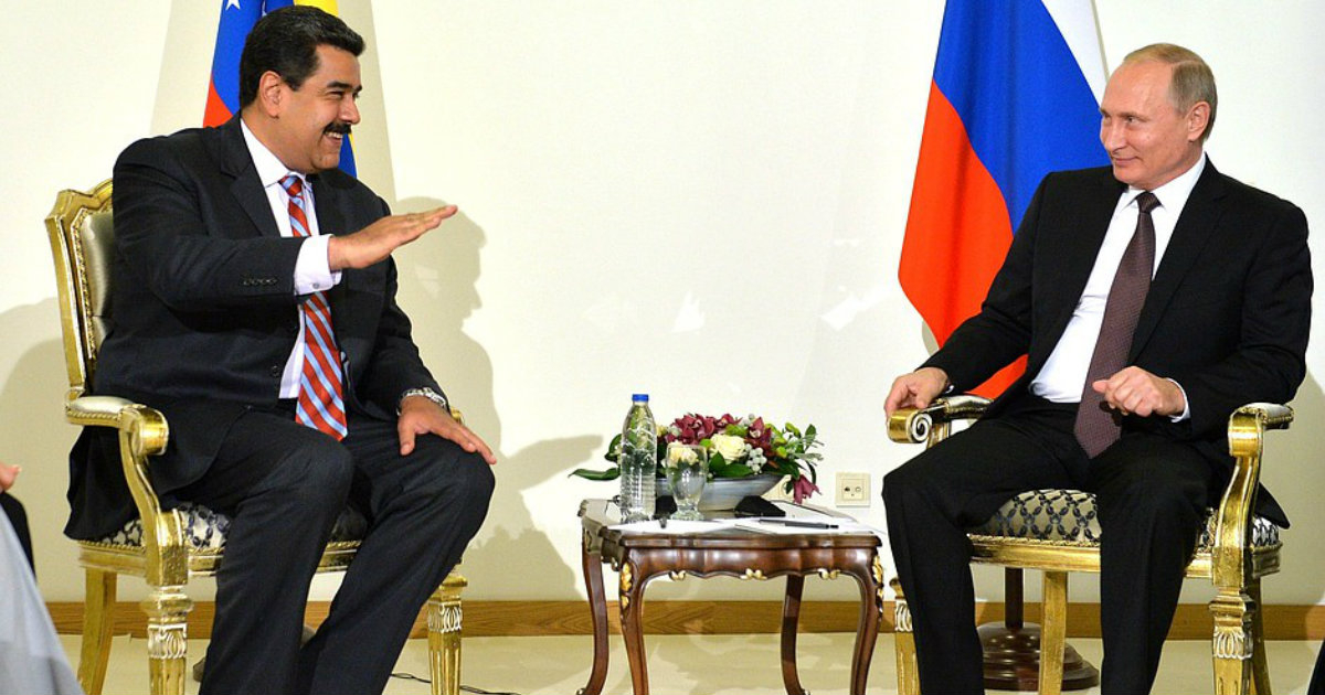 Nicolás Maduro (i) y Vladímir Putin (d) © Kremlin.ru