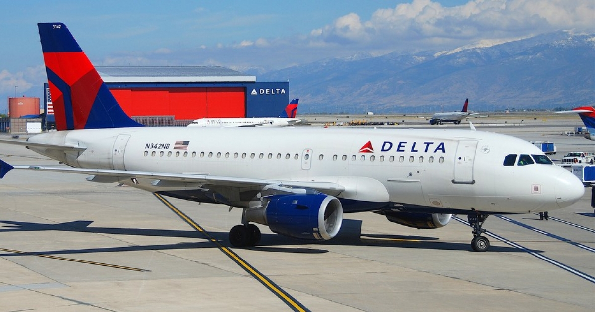 Avión de la compañía Delta en el Aeropuerto Internacional de Salt Lake City, en Utah, Estados Unidos © Flickr/ Aero Icarus