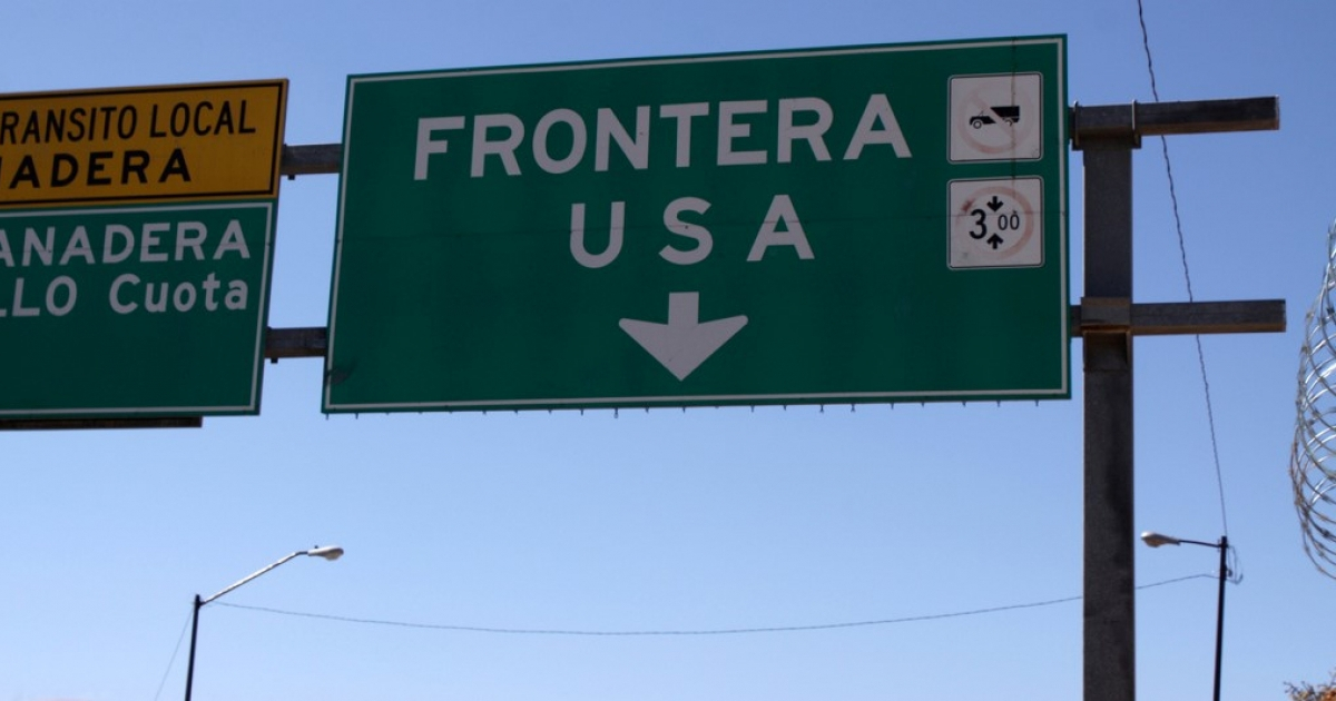 Frontera entre Estados Unidos y México. © Flickr/ Ted Hesson