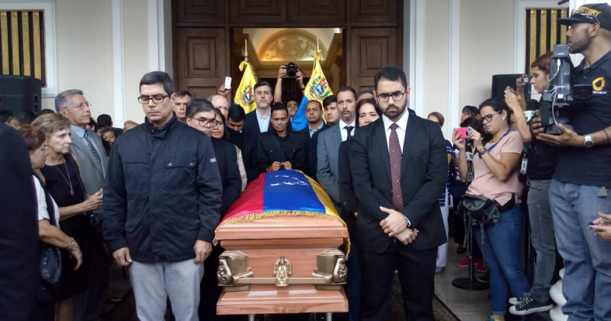 Funeral de Fernando Albán © Twitter/ Primero Justicia