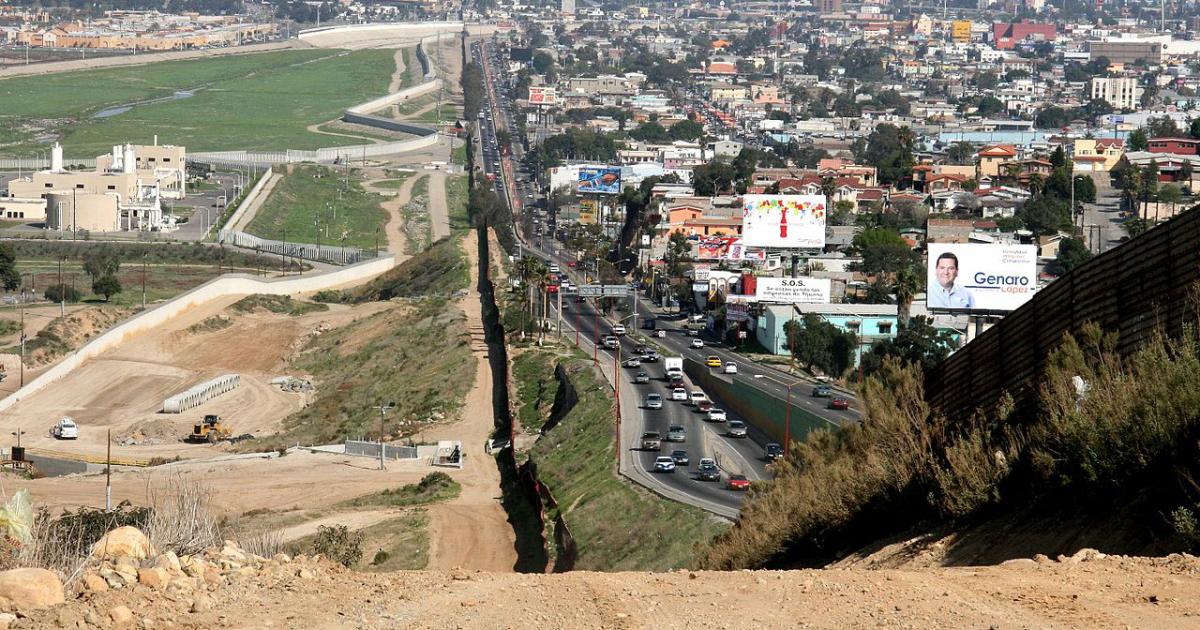 Frontera México y EE.UU. © Wikipedia