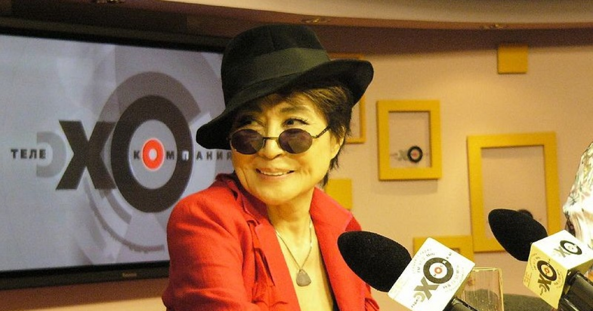 Yoko Ono © Wikimedia Commons