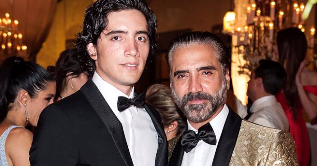 Alejandro Fernádez con su hijo © Instagram / Alejandro Fernández Jr.