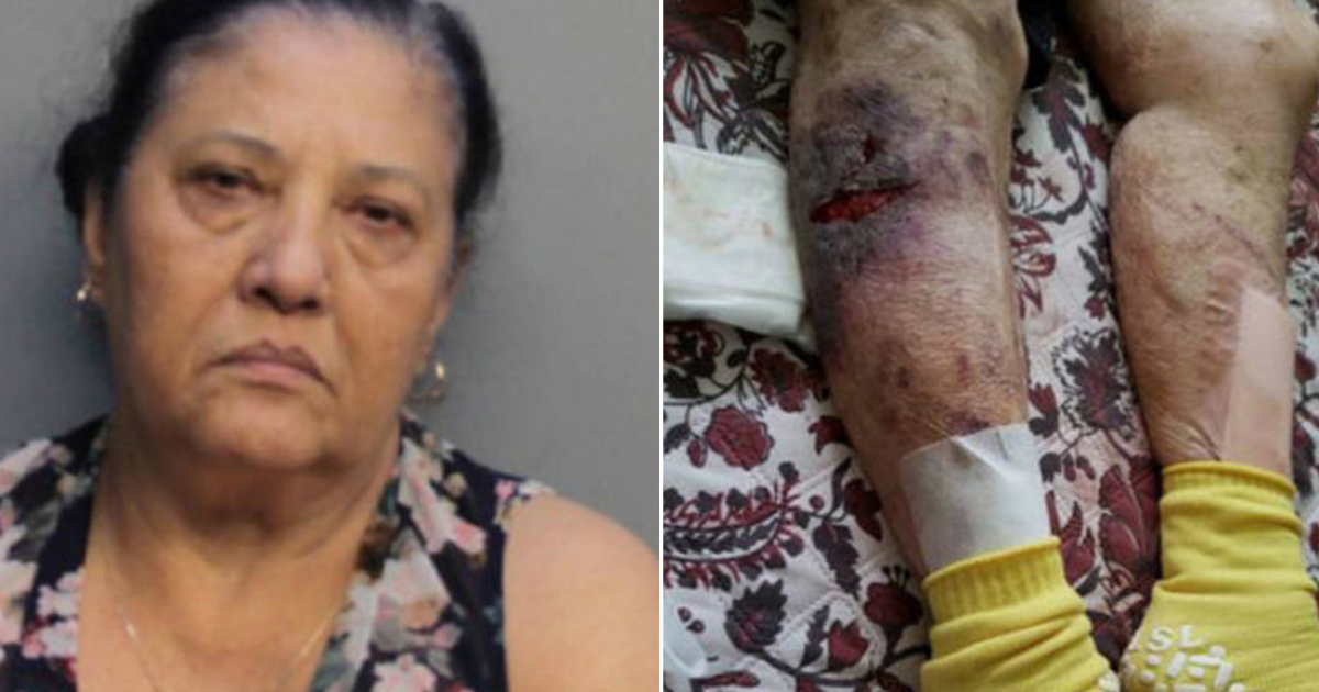 Martha Díaz Sánchez golpeó violentamente a su clienta © Local 10