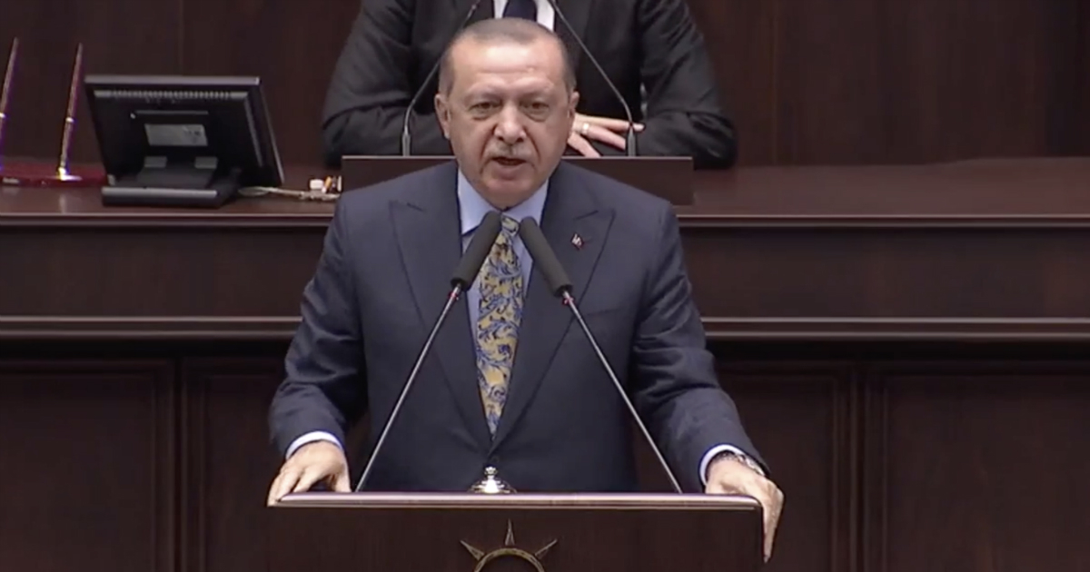 Recep Tayyip Erdogan denuncia el asesinato del periodista Jamal Khashoggi. © Twitter / Presidencia turca