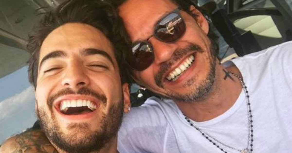 Maluma y Marc Anthony © Instagram / Maluma