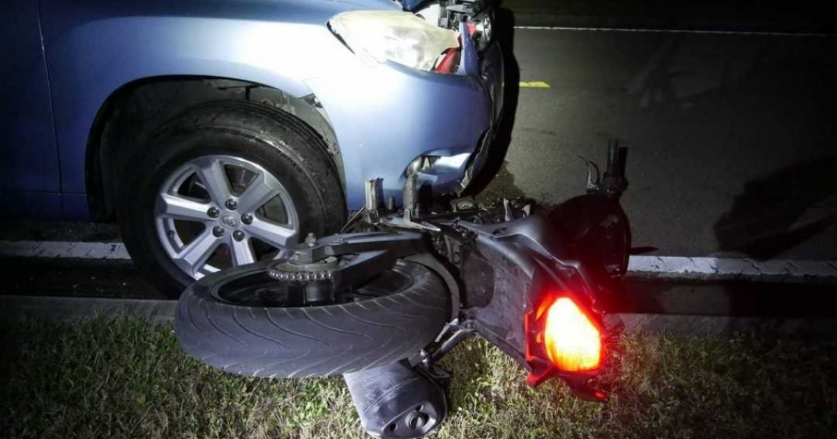 Accidente de moto © Twitter/ Port St. Lucie PD