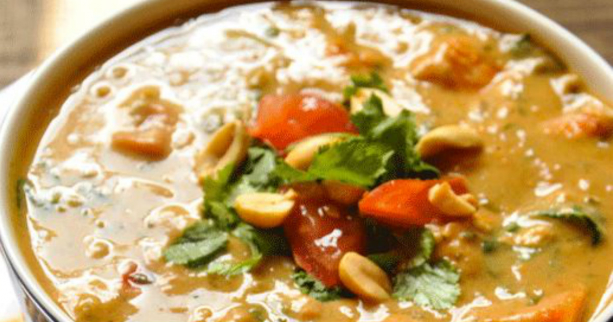 Una de las variantes de la sopa de maní © Facebook/365 Días de cocina casera boliviana