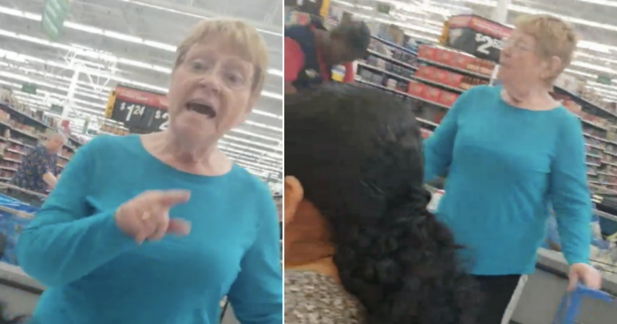 La señora agredió a una familia hispana en un Wallmart. © Facebook / Xóchitl Reyes Elvira