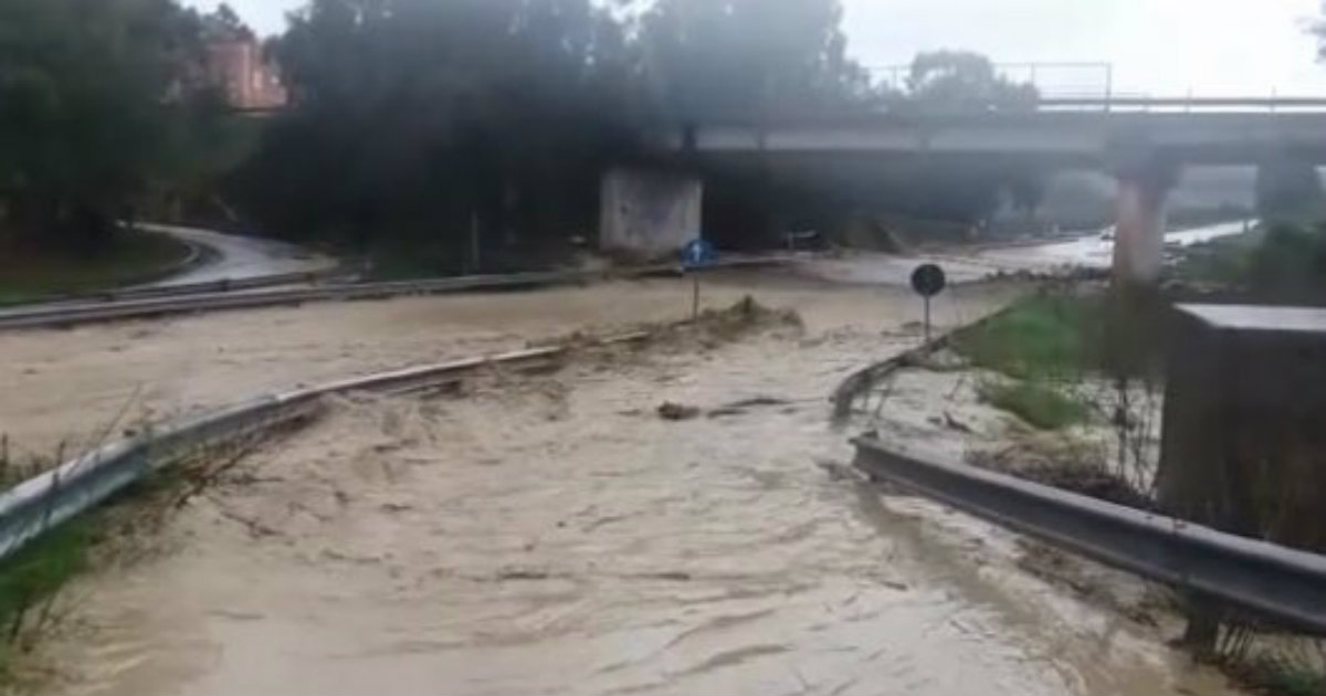 Inundaciones en Sicilia, Italia. © Eva Fernández / Twitter