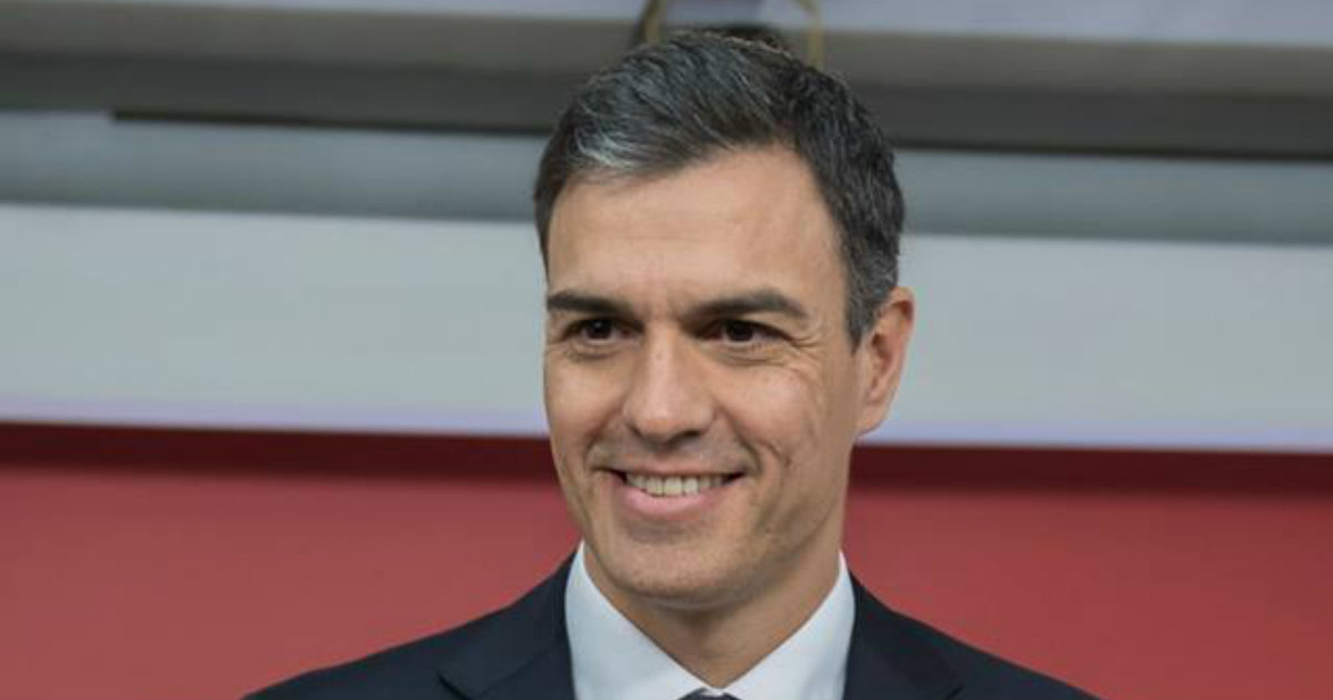 Pedro Sánchez, presidente de España © Facebook/ Pedro Sánchez Pérez-Castejón